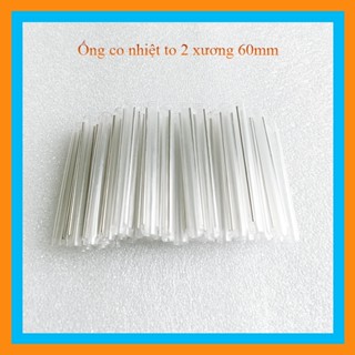 Ống co nhiệt to kim đôi - ống nung dùng cho các mối hàn cáp quang Túi 50 chiếc