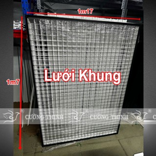 Khung lưới siêu thị bán lẻ , khung lưới sắt , lắp đặt kệ siêu thị , đa năng , trang trí ... Màu Đen