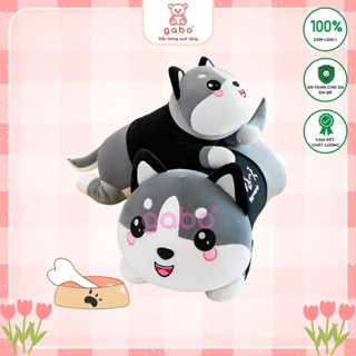 Gấu Bông Mèo Alaska Hàng Cao Cấp Mèo Alaska Bông Siêu To gối ôm cho bé dài hình thú cute GABO TEDDY BEAR 