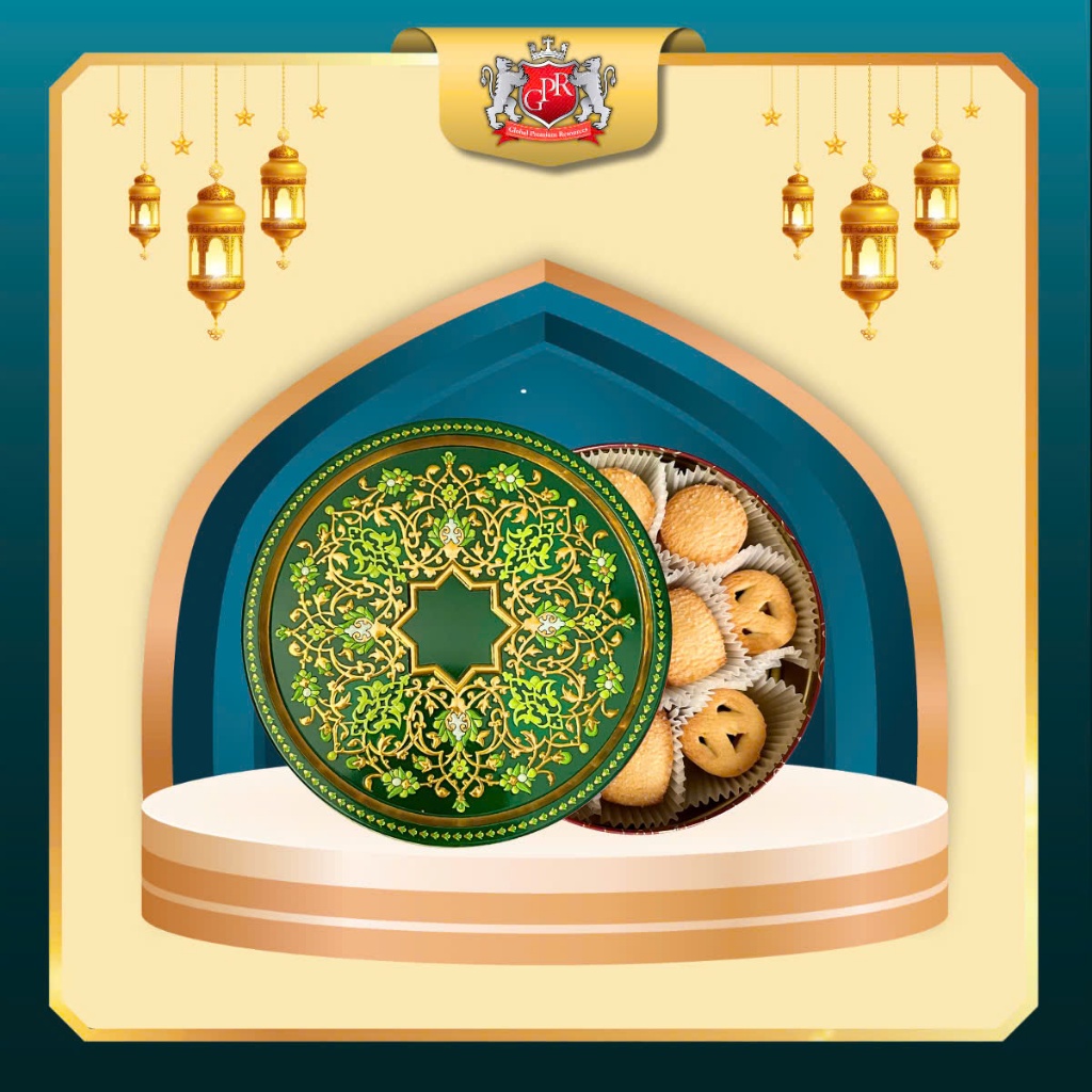 Bánh Quy Bơ GPR 340G Nguyên Bản Công Thức Malaysia, Trung Á, Đồ Ăn Vặt, Hộp Ngẫu Nhiên