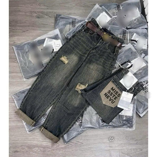 QUẦN JEA BAGGY TÁCH TÚI SAU CHỮ MISS