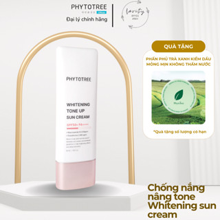 Kem chống nắng nâng tone Phytotree dưỡng trắng dưỡng ẩm SPF50+PA++++ dành cho các loại da 50ml