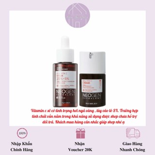 Neogen Dermalogy Real Vitamin C Serum - Tinh Chất Hỗ Trợ Dưỡng Sáng Mờ Thâm 32g