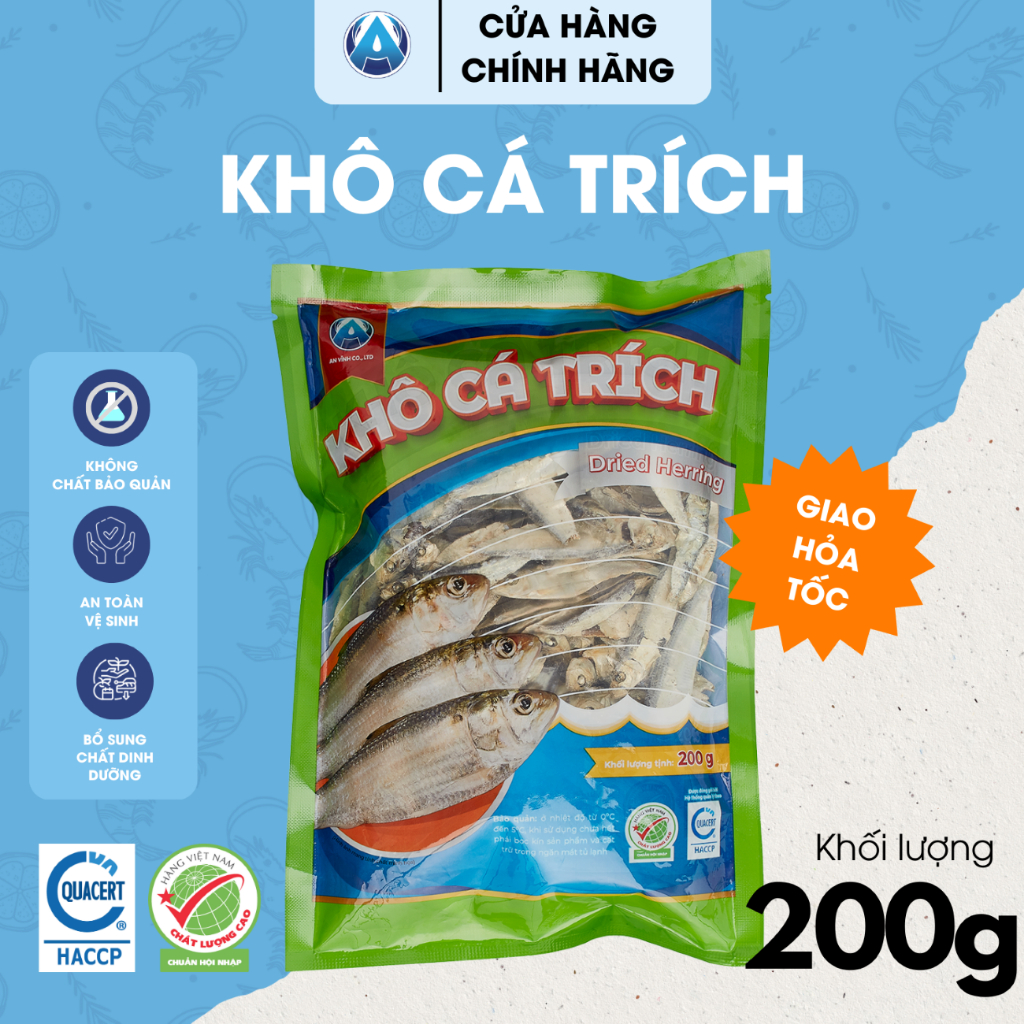 Khô cá trích An Vĩnh 200g