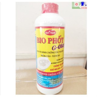 Men vi sinh xử lý bể phốt BIO- PHỐT chống tắc nghẽn, phân hủy bồn cầu an toàn chính hãng GOKAY