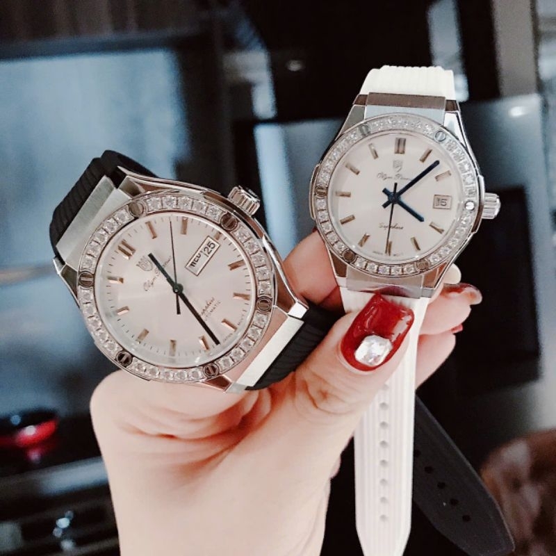 [Chính Hãng 100%] Đồng Hồ Olym Pianus Nam OP990-45ADGK-GL Nữ OP990-45DDLS-GL Nữ máy quartz, nam Auto