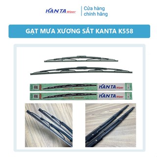 Gạt mưa xương sắt KANTA S558 - Gạt mưa chính hãng Kanta - Phù hợp cho các dòng xe ngàm móc U - Kanta