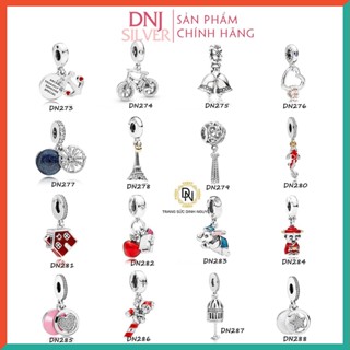  Charm bạc 925 cao cấp bộ tổng hợp các mẫu charm bạc DNJ để mix vòng charm - Bộ sản phẩm từ DN273 đến DN288 