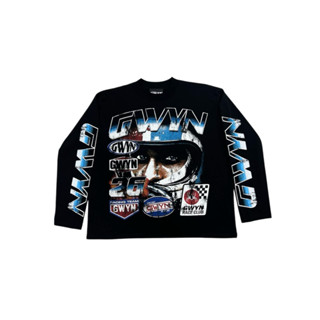 Áo thun tay dài nam nữ GWYN RACE CLUB LONG SLEEVED T-SHIRT