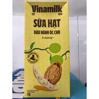 HỘP 1 LÍT - Sữa đậu nành Vinamilk hạt Óc chó