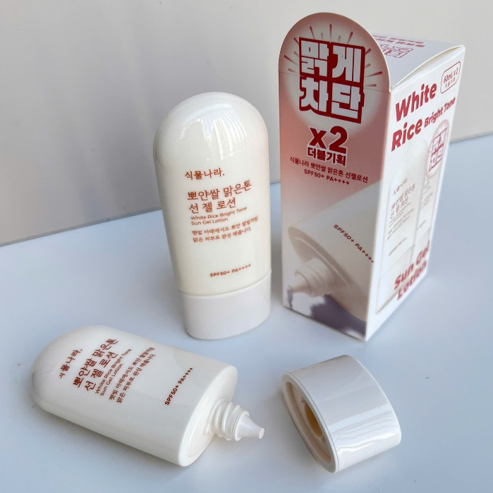 Kem chống nắng Oxygen Shingmulnara Water Light Sun Gel Lotion