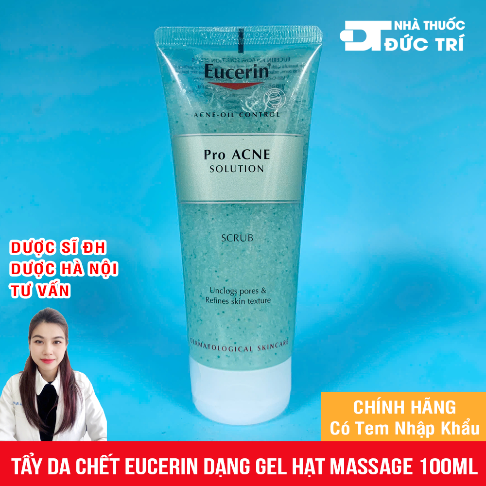 [CHÍNH HÃNG] Gel tẩy tế bào chết Eucerin 100ml
