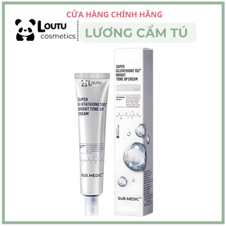 [AUTHENTIC-Loutu] Kem Dưỡng Trắng Da Sur Medic Super Glutathione 100 Bright Tone Up Cream