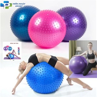 Bóng tập Yoga/Gym GAI (Size 45, 55, 65, 75CM)(Ko Tặng Bơm) Cao Cấp dày 2mm ( Khách chọn màu )-Bóng GAI