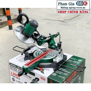 (CHÍNH HÃNG) Máy Cắt Nhôm Thanh Trượt có nghiêng Dekton DK-256 Công suất 2000W -  Bảo Hành 12 Tháng
