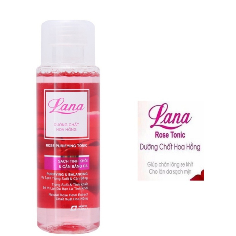 Nước hoa hồng Lana 150ml - Dưỡng ẩm