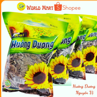 [Sỉ 4 Gói] Hướng Dương Nguyên Vị, Hướng Dương Rang Chín 500g, Hạt Bí Rang {Nguyên Vị} - World Mart