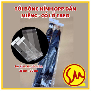 (1KG) TÚI BÓNG KÍNH OPP DÁN MIỆNG MÀNG NGỌC CÓ LỖ TREO - ĐỦ KÍCH THƯỚC - chuyên dùng ĐÓNG GÓI TÓC GIẢ, HÀNG HÓA DỄ DÀNG