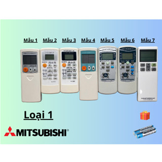 Remote máy lạnh Mitsubishi (Loại 1)
