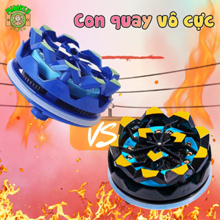 Đồ Chơi Con Quay Vô Cực Phát Sáng Cho Bé, Con Quay Spinner Đối Kháng Phát Sáng Sấm Sét Hồi Chuyển Độc Đáo