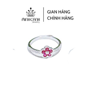 Nhẫn Bạc Trẻ Em Bông Hoa Nhỏ - Minh Canh Jewelry