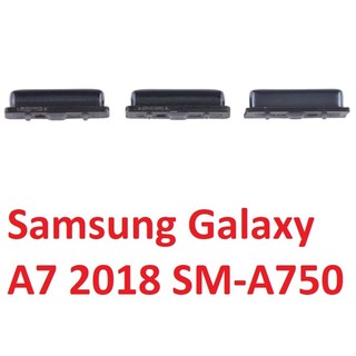 Nút Bấm Nguồn Ngoài Samsung Galaxy A7 2018 A750 Mở, Điều Chỉnh Tăng Giảm Âm Lượng