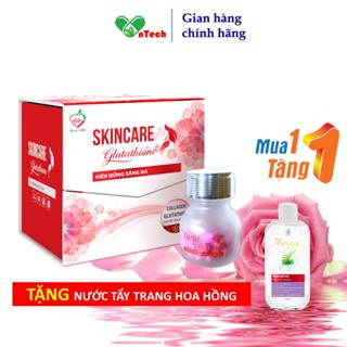 Viên uống trắng da Best Life SkinCare Glutathione ngăn ngừa lão hoá làm sáng da mờ nám tàn nhang hộp 30 viên