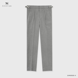 Quần vải, quần âu sidetab nam NOSTER, chất vải dầy dặn, co dãn thoải mái vận động, phom dáng trẻ trung QVN00029