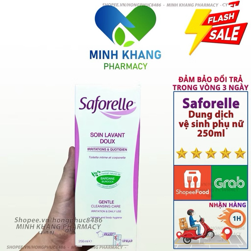 Dung dịch vệ sinh phụ nữ Saforelle 250ml