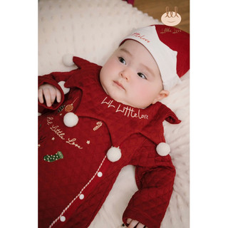 Little love - Set body chip xmas little love thu đông cho bé