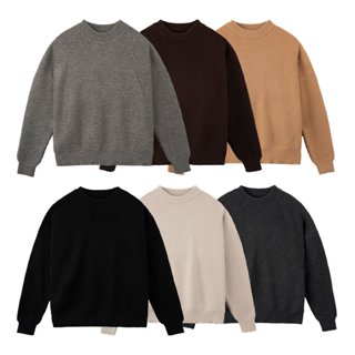 Áo Len Nam Boxy Cổ Tròn Dài Tay DYACI Kiểu Dáng Sweater Chất Nhiều Màu Phong Cách Hàn Quốc AL91
