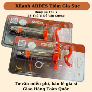 Xi Lanh Nhựa Meka ARDES 10ml/20ml - Xi Lanh ARDES - Dụng Cụ Tiêm Gia Cầm, Gia Súc Chuyên Dụng