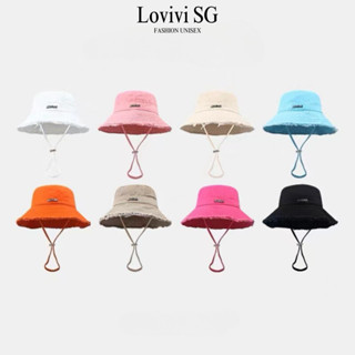 LOVIVISAIGON/Nón bucket tua rua chống nắng Jacquemut, mũ tai bèo rộng vành thể thao Hàn Quốc vintage NBLT02