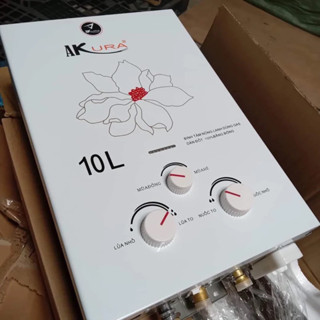 Bình nóng lạnh gas Bacviet dùng gas trực tiếp tặng vòi sen