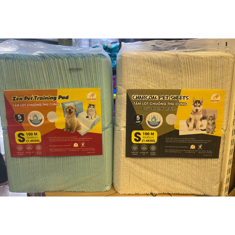 Tã Lót Vệ Sinh Cho Thú Cưng Zen Pet ( Loại Dầy 1,4kg)