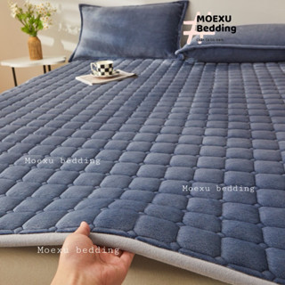Thảm Nỉ Nhung Trải Giường Nệm topper Lông Cừu Tấm Trải Giường Đa Năng Cao Cấp Bông Tấm Trắng cao cấp