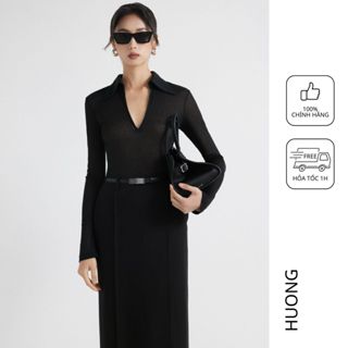 Áo thun Cosette Top HUONG BOUTIQUE HBSM1154 - 2 màu đen & xám