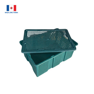 Sóng hở Nhựa Long Thành HS036-SH L596,1±6mm x W420,7±4mm x H258,5±3mm