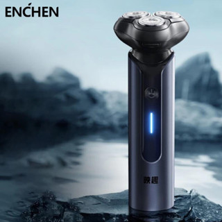 Máy cạo râu Blackstone 9 Enchen hợp kim, 3 lưỡi dao kép 3D cạo sạch, chống nước IPX7 - BH 6 tháng