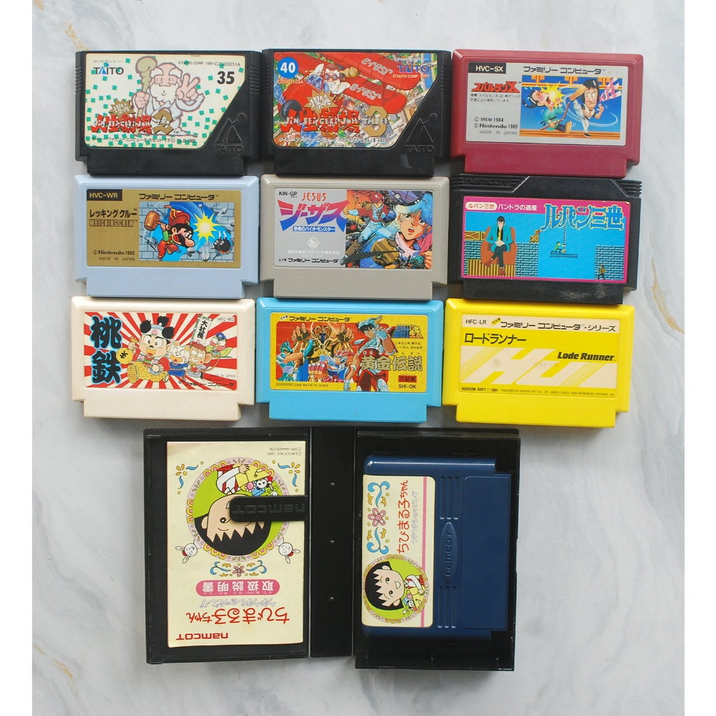 Combo 10 băng gốc famicom đặc sắc