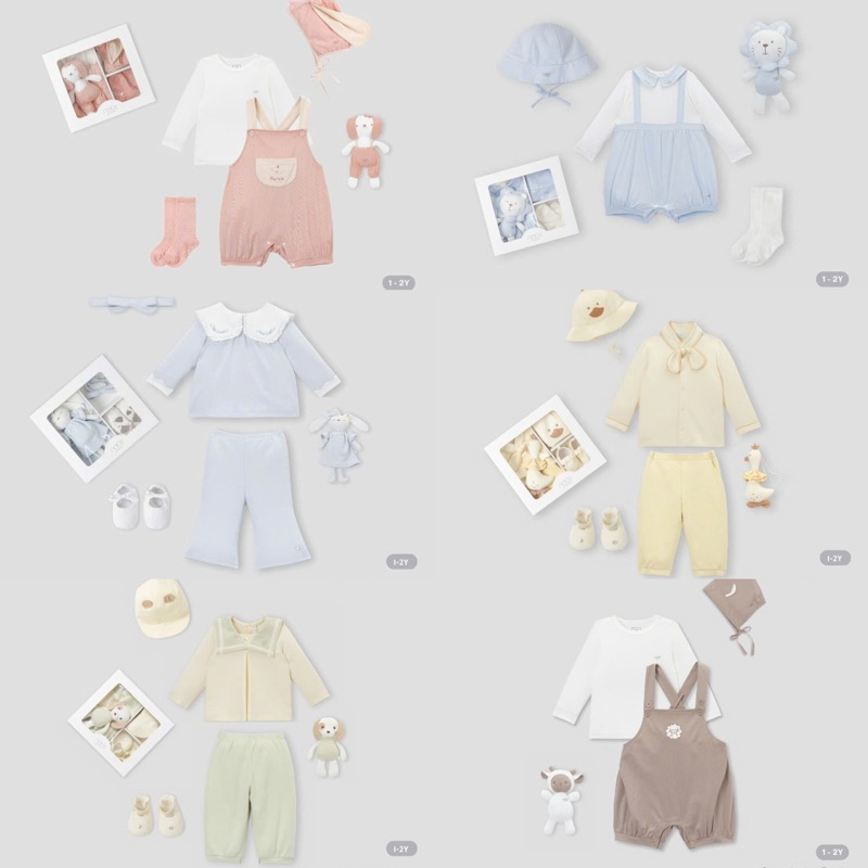 Nous New Set Quà Tặng Thôi Nôi 4 Món Cao Cấp Chính Hãng Cho Bé Trai Và Bé Gái Nhiều mẫu