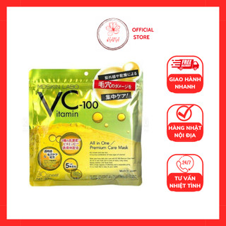  Mặt Nạ The VC - 100 Vitamin C Nhật Bản túi 30 miếng 