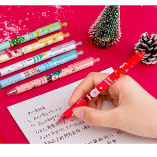 [COMBO 5 CÁI] bút bi bấm giáng sinh noel