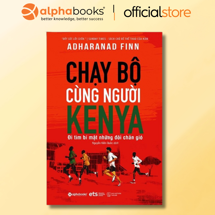 Sách - Chạy Bộ Cùng Người Kenya - Đi tìm bí mật những đôi chân gió (EX)