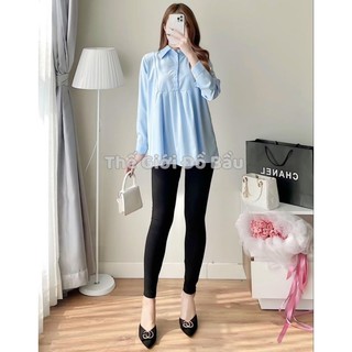 sơ mi bầu công sở