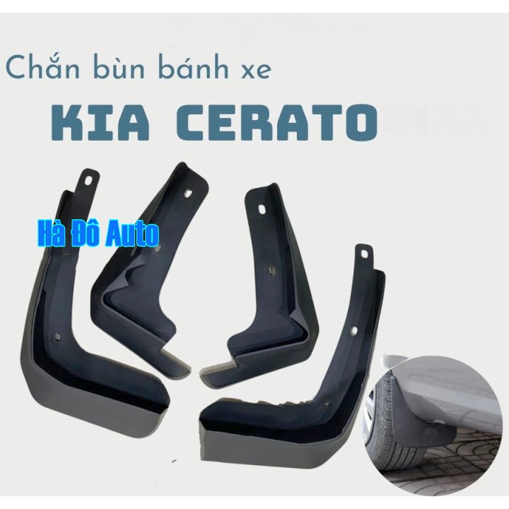 Bộ 4 Chắn Bùn Bánh Cerato 2019 2020 2021 2022 2023 - Chắn Bùn Kia Cerato 2019/2023