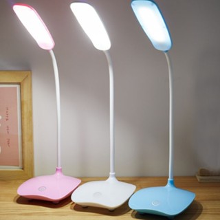 Đèn học để bàn sạc pin mini, đèn bàn học điều chỉnh 3 mức sáng, dùng được nguồn từ sạc dự phòng