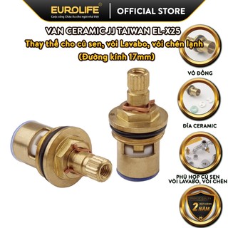 Van đồng vòi lạnh Ceramic Eurolife EL-X25