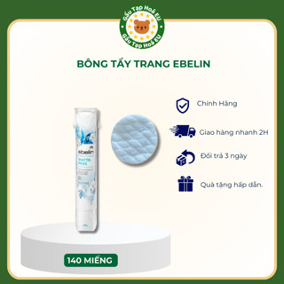 [Mẫu Mới] Bông Tẩy Trang Ebelin nhập khẩu Đức
