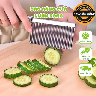 Dao lượn sóng cắt đồ ăn dặm cho bé